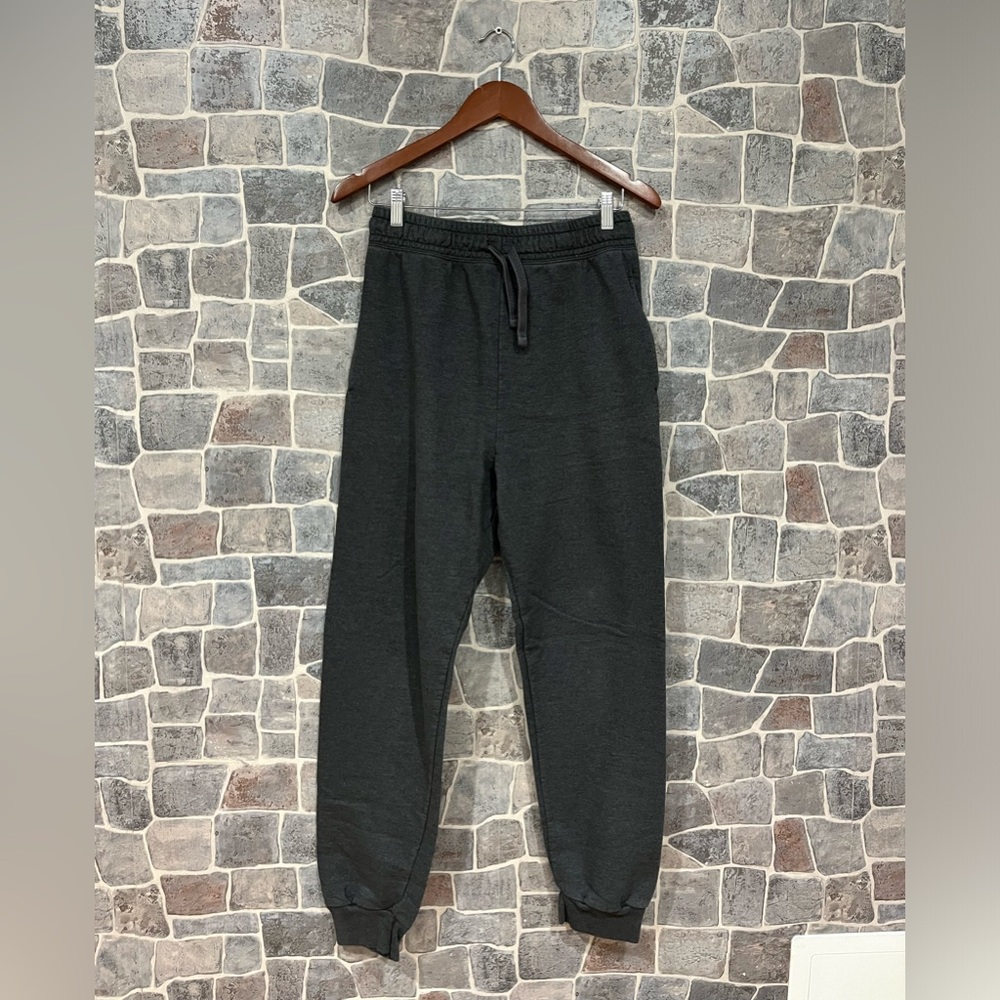 Gray Hanes Joggers in Medium